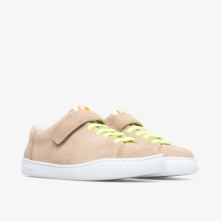 Discount Camper Peu Kids Sneakers US-56557 Beige